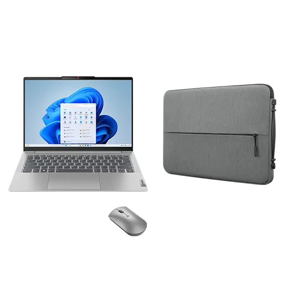 Lenovo Ideapad Slim 5 ultra 5, Lenovo 600 mouse & Sleeve Intel® Core™ Ultra 5 125H Processor (E-cores up to 3.60 GHz P-cores up to 4.50 GHz)/Windows 11 Home 64/512 GB SSD M.2 2242 PCIe Gen4 TLC
Lenovo Ideapad Slim 5 ultra 5, Lenovo 600 mouse & Sleeve Intel® Core™ Ultra 5 125H Processor (E-cores up to 3.60 GHz P-cores up to 4.50 GHz)/Windows 11 Home 64/512 GB SSD M.2 2242 PCIe Gen4 TLC