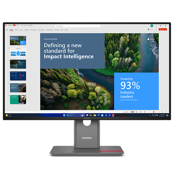 ThinkVision P27UD-40(27型/3840×2160/IPS/USB-C/高さ・縦回転)