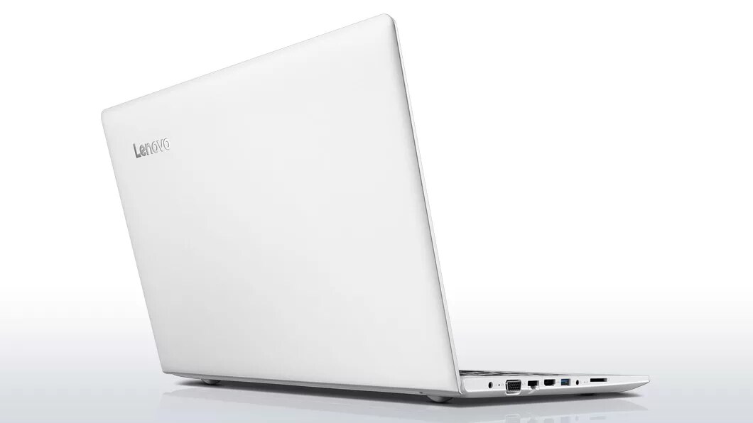 Lenovo Ideapad 510 (15) in White, Back Left Side View Thumbnail