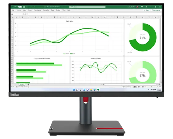 Lenovo Monitor ThinkVision P24q-30 23,8
