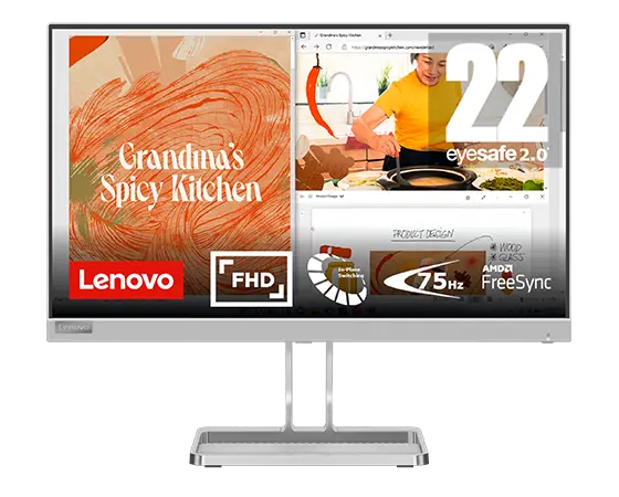 Lenovo L22i-40 21.5" FHD-Monitor (IPS, 75 Hz)