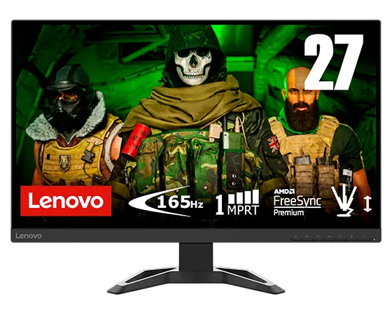 Lenovo G27-30 FHD 27" Gaming Monitor (165 Hz, 1 ms, FreeSync Premium, G-Sync)