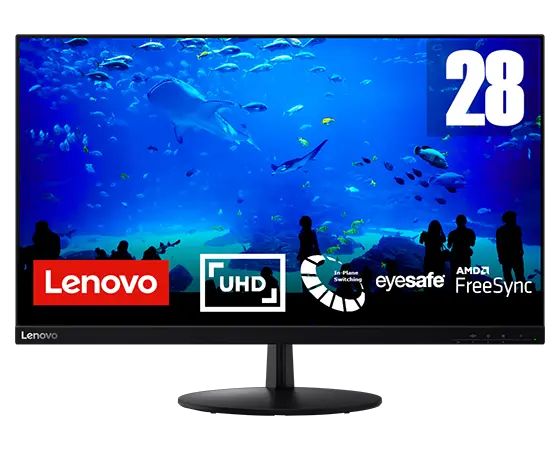 Monitor UHD 4K Lenovo L28u-30 de 28" (IPS)