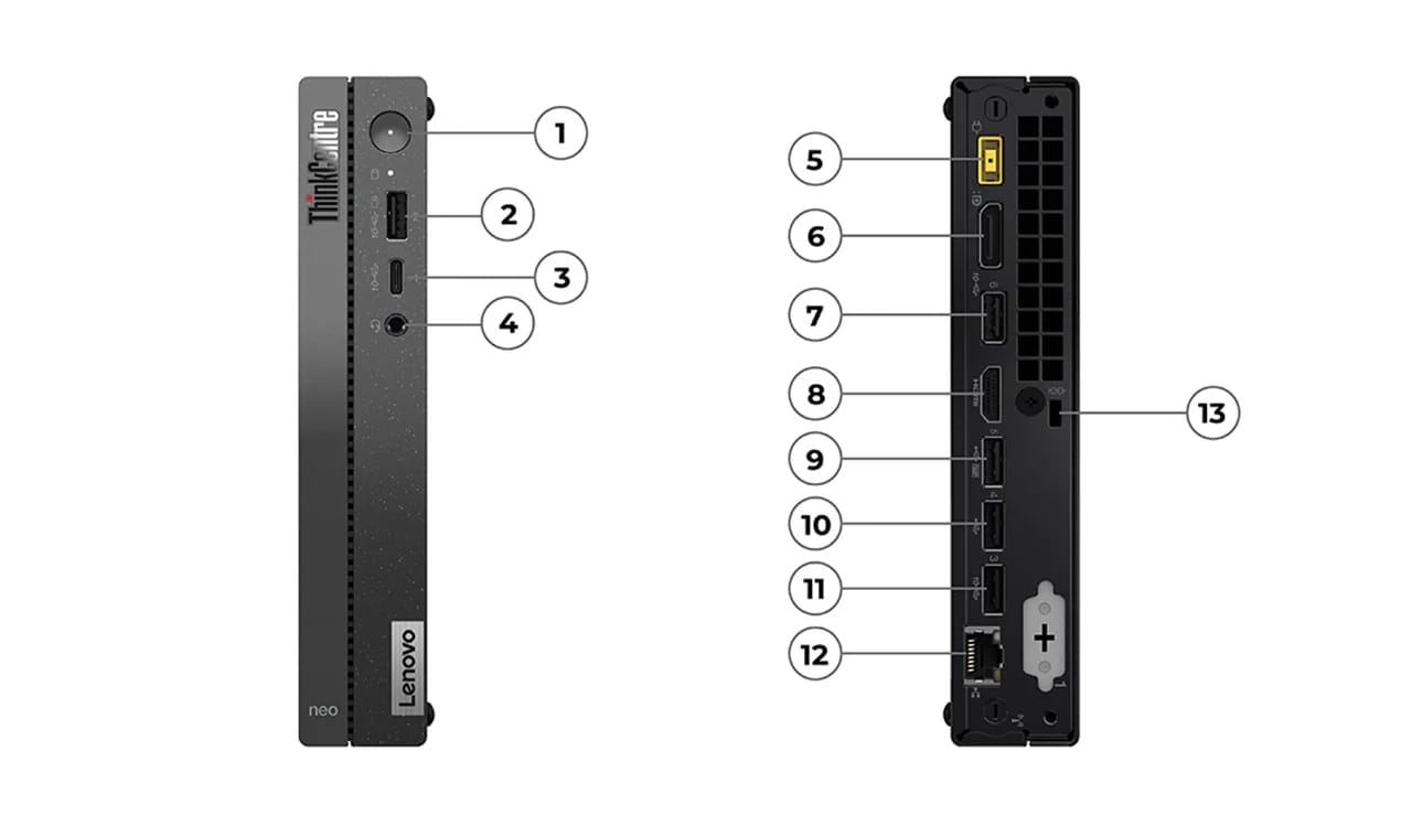 ThinkCentre Neo 50q Gen 4 Tiny (Intel) | 小巧而強勢的1 公升桌上型