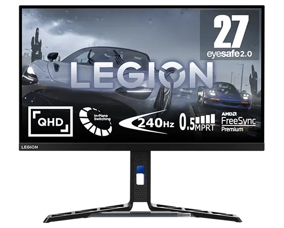 Legion Y27qf-30 (27型ゲーミング / QHD・IPS ) Lenovo Gaming Legion Y27qf-30 LED Monitor, 27