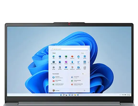 IdeaPad Slim 3 Gen 8 closeup of display with Windows 11 on screen