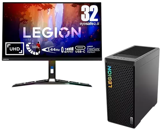 

Lenovo Legion Gaming Bundle 1 13th Generation Intel® Core™ i7-13700F Processor (E-cores up to 4.10 GHz P-cores up to 5.10 GHz)/No Operating System/512 GB SSD Performance TLC