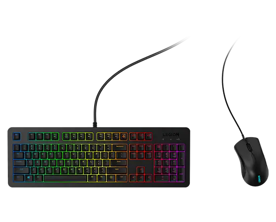 Lenovo Conjunto de teclado e mouse de jogo RGB Lenovo Legion KM300