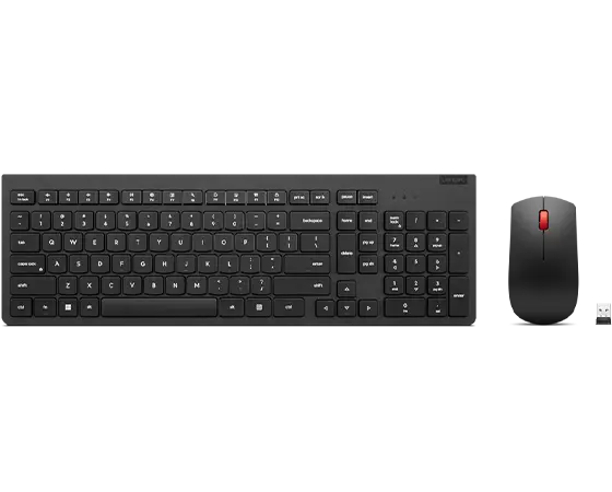 Lenovo Essential Wireless Combo Keyboard & Mouse Gen2 Black French Canadian 445 (OCEAN)