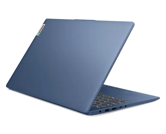 IdeaPad Slim 3i Gen 9 (15” Intel) open three-quarters with rear facing right
