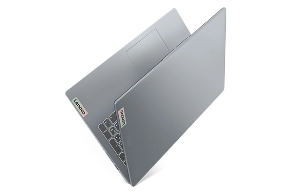 IdeaPad Slim 3i Gen 9 (15” Intel) partly shut and floating