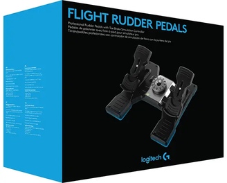 Logitech G Flight Rudder Pedals Professional Simulation Rudder
