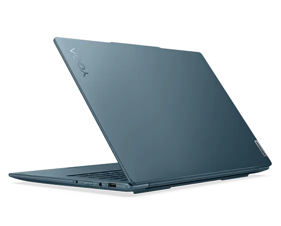 Yoga Pro 7 Gen 9 (14'' AMD) in Tidal Teal rear facing right