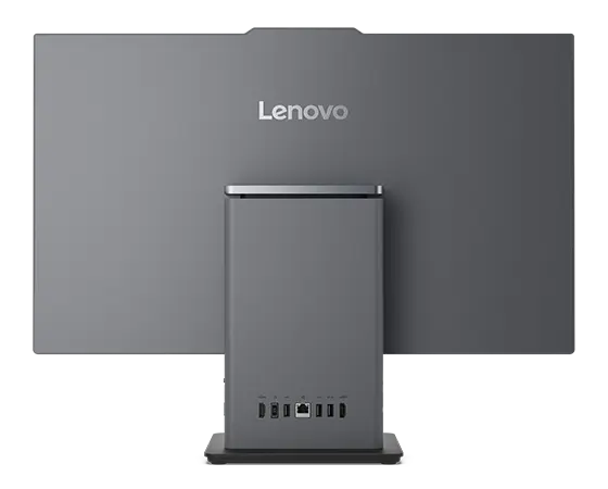 Lenovo ThinkCentre Neo 50a Gen 5 27″ all-in-one desktop PC – back view.