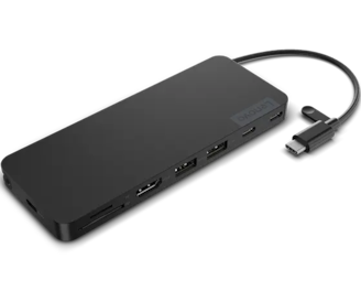 【新品未開封】Lenovo USB-C Dual Display Travel Get Your USB-C Slim Travel Dock for Sustainable Multi-Port