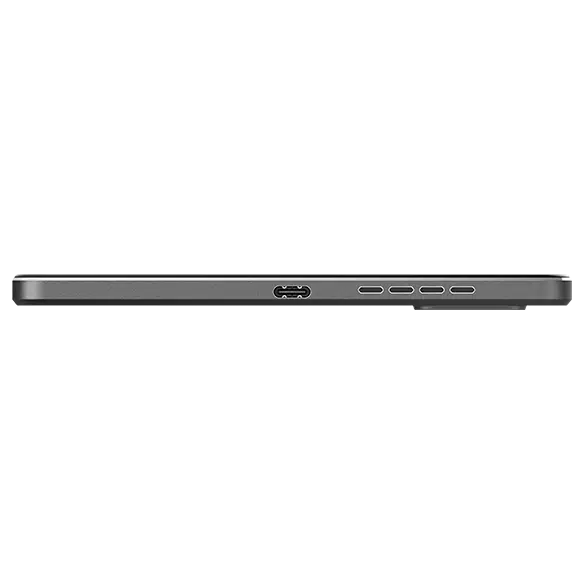 Lenovo Legion Tab gaming tablet — bottom end profile, vertically oriented