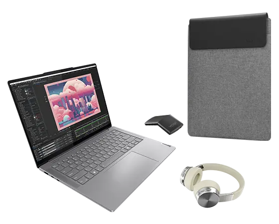 Lenovo YOGAPACK6 Processore AMD Ryzen™ 7 8845HS (da 3,8 GHz fino a 5,1 GHz)/Windows 11 Home 64/512 GB SSD TLC