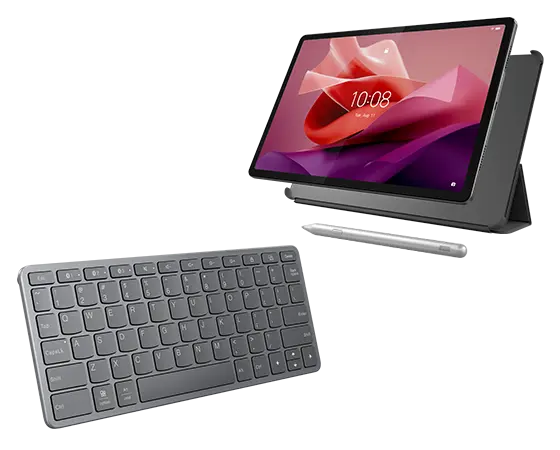 

Lenovo Tab P12 (8GB 128GB) (Wifi) - Storm Grey + Pen, Folio (Grey) & Wireless Keyboard MediaTek Dimensity 7050 Processor (2.60 GHz )/Android/128 GB UFS 2.2