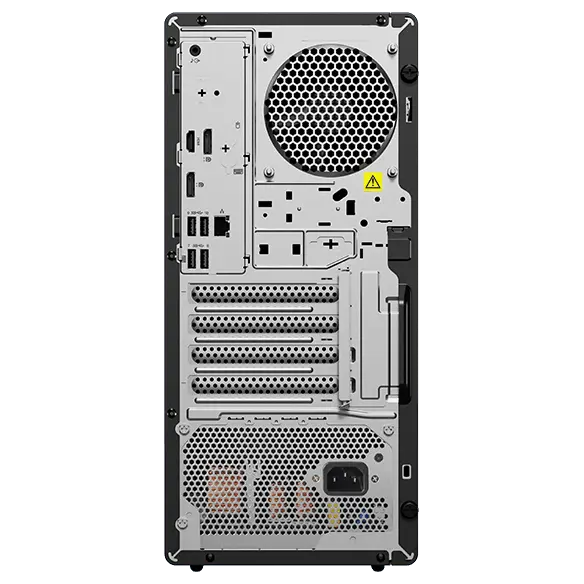 Rear panel of ThinkCentre M90t Gen 3 (Intel) Tower, showing ports