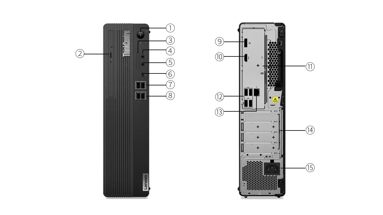 Lenovo ThinkCentre M70s Small i5 10400搭載 ThinkCentre M70s Gen 5 Small Form Factor I AI-accelerated features