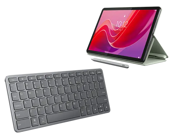 Lenovo Tab M11 (4GB 128GB) Pen, Folio & Keyboard Bundle Processador MediaTek Helio G88 (2,00 GHz )/Android 14 or Later/128 GB eMMC