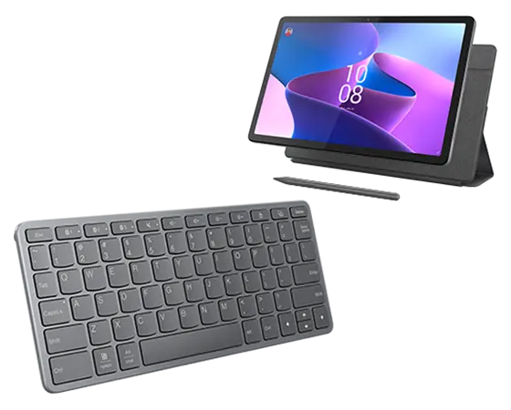 Lenovo Tab P11 Pro (2nd Gen) (8GB 256GB) (Wifi) - Storm Grey + Lápiz + Funda + Bluetooth Wireless Keyboard Processador MediaTek K1300T (2,60 GHz )/Android/256 GB UFS 3.1