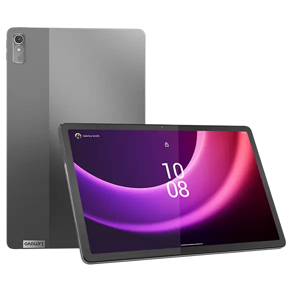 Storm Grey Lenovo Tab P11 tablet front-facing view