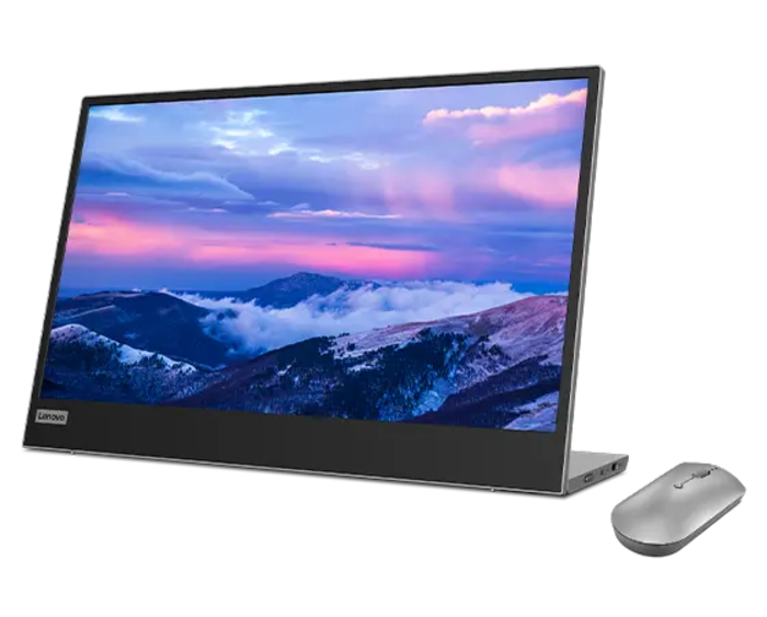 L15 Mobile monitor + 600 silent Bluetooth-muis | Lenovo Nederland