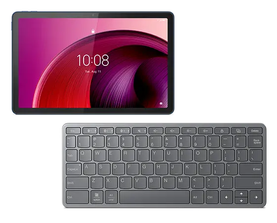 Lenovo Tab M10 5G (4GB 128GB) (Wifi + 5G) + Bluetooth Wireless Keyboard Processador Qualcomm® Snapdragon™ 695 (2,20 GHz )/Android/128 GB UFS 2.2