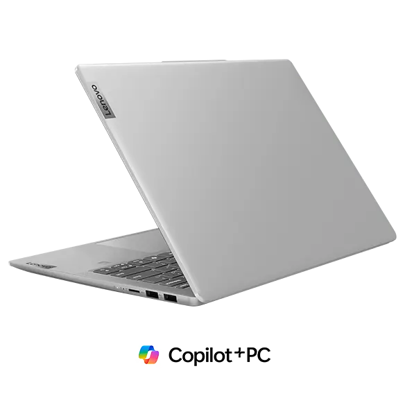 Back right view, showing top panel, of the IdeaPad Slim 5x Gen 9 (14” Snapdragon)