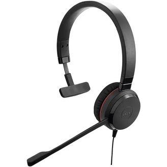 Jabra Evolve 30 II UC USB-A/3.5mm Mono Wired Headset - Black