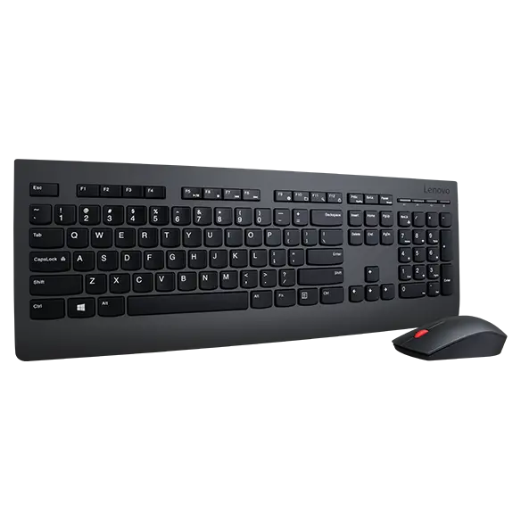 Combo de teclado y mouse inalámbrico profesional Lenovo Idioma del  teclado: Español (172)