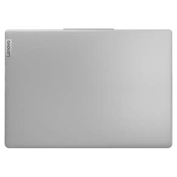 Lenovo IdeaPad Slim 5i Gen 9 (14&quot; Intel) laptop – Cloud Grey – top view, lid closed