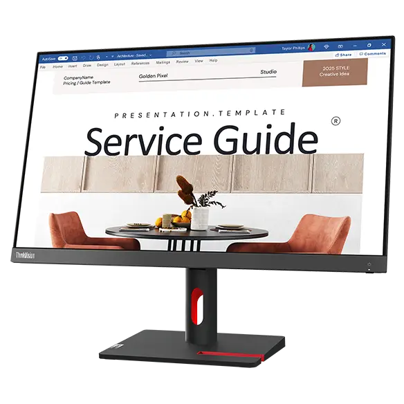Monitor FHD ThinkVision S24i-30 de 23,8