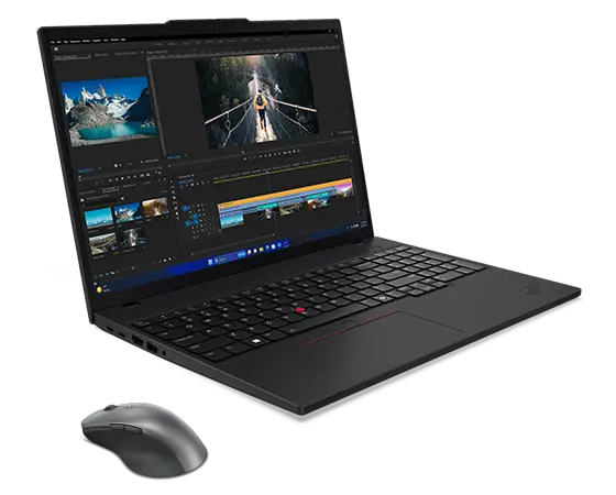 Lenovo ThinkPad T16 Gen 3 (ULT7 16G 512G) + Mouse Bluetooth Ricaricabile Processore Intel® Core™ Ultra 7 155U (E-core fino a 3,8 GHz P-core fino a 4,8 GHz)/Windows 11 Pro 64/512 GB SSD TLC Opal