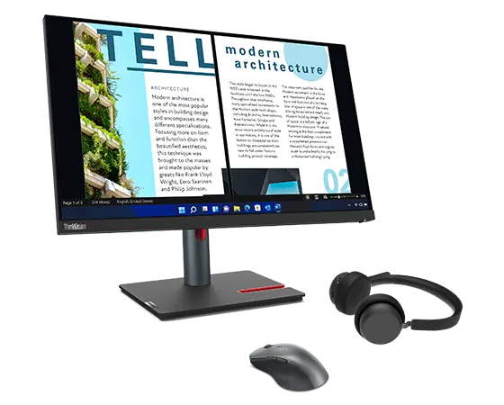 Lenovo Monitor ThinkVision P24h-30 (23.8