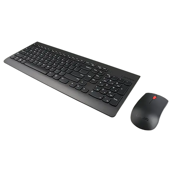 

Lenovo Essential Wireless Combo Keyboard & Mouse Gen2 Black UK English 166