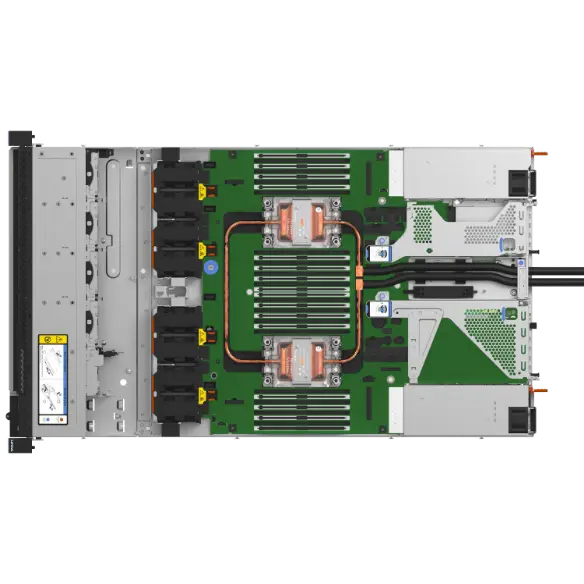 ThinkSystem SR630 V4 internal view