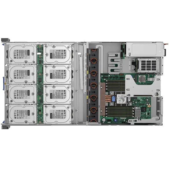 ThinkSystem HS350X V3 internal view