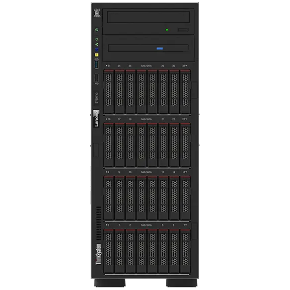 ThinkSystem ST650 V2 front view