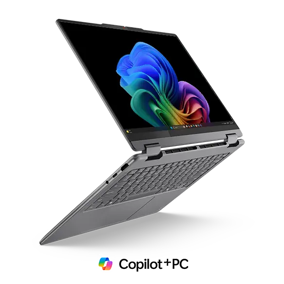 The Yoga 7i 2-in-1 Gen 10 (14” Intel) opened 240 degrees, showing display and keyboard.