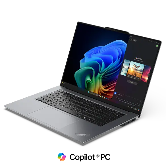 Como ordenador Copilot+, el portátil Lenovo ThinkPad X9 15 Aura Edition usa IA para mejorar la productividad, promover el bienestar y potenciar las experiencias inteligentes.