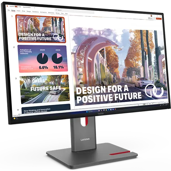 ThinkVision 27 inch IPS QHD 120Hz USB-C Monitor - P27QD-40