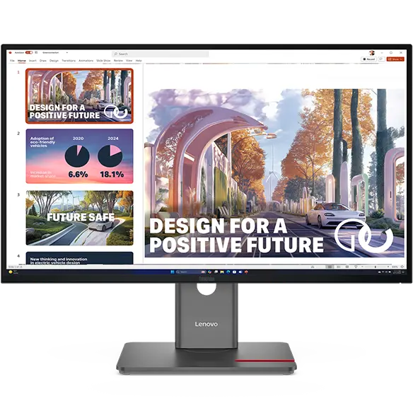 ThinkVision 27 inch IPS QHD 120Hz USB-C Monitor - P27QD-40