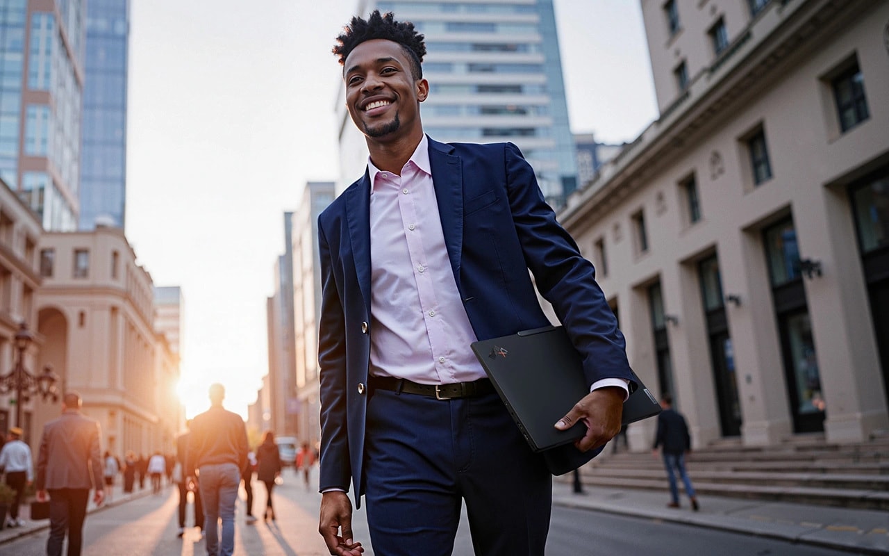 Weighing just over 1kg, the Lenovo ThinkPad X1 Carbon Gen 13 Aura Edition laptop is your perfect traveling companion.