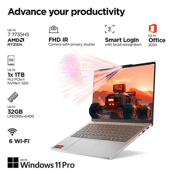IdeaPad Slim 5 Gen 10 (15,AMD) | 83J3003SIN | Lenovo IN