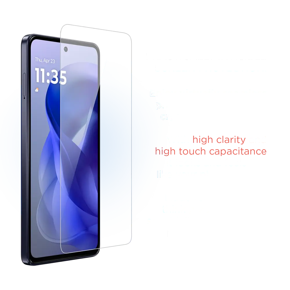 Motorola Essentials Glass Screen Protector for Moto G Power