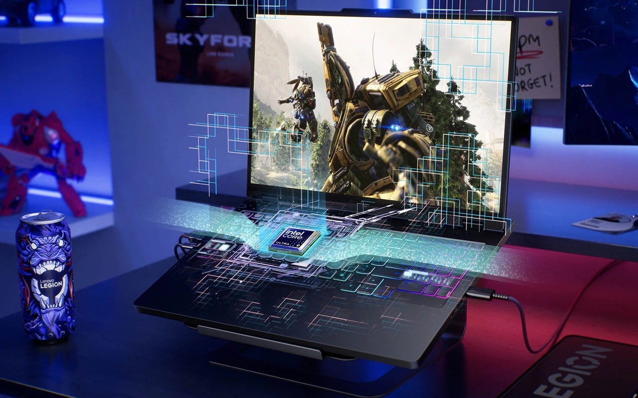 Highlights Legion Pro 5i Gen 10’s Intel Core Ultra power for smooth, responsive gameplay.