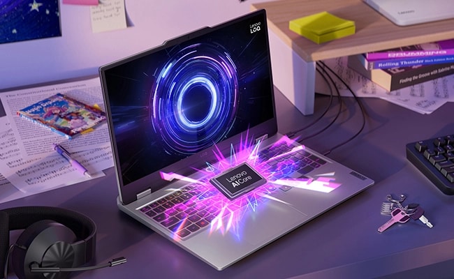 Introduces Lenovo AI Core optimizing performance on the LOQ 15IRX10.