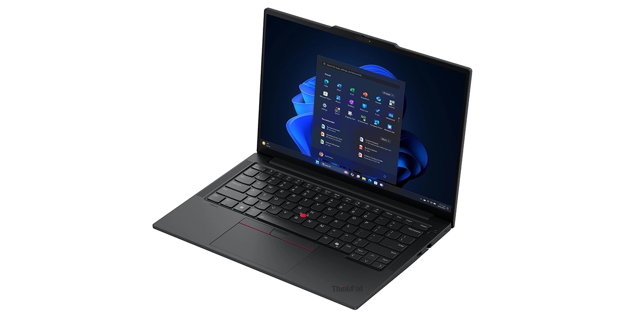 Lenovo ThinkPad E14 Gen 7 (14” Intel) laptop boasts robust Intel® processors & graphics to ensure seamless multitasking & improved performance.
